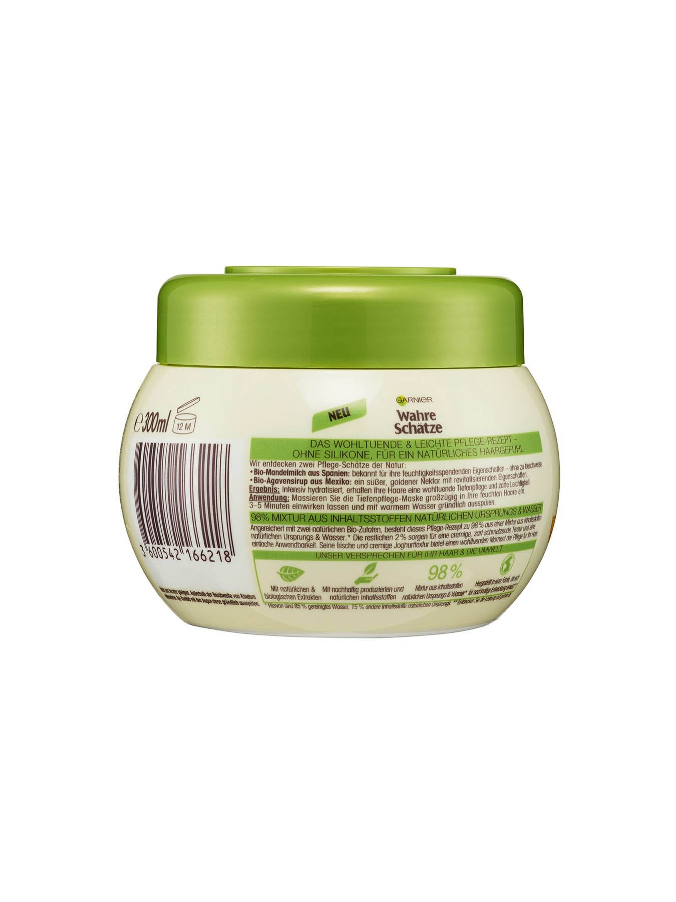 Tiefenpflege-Maske-Wahre-Schaetze-Wohltuende-Mandelmilch-300ml-Rueckseite-Garnier-De-gross